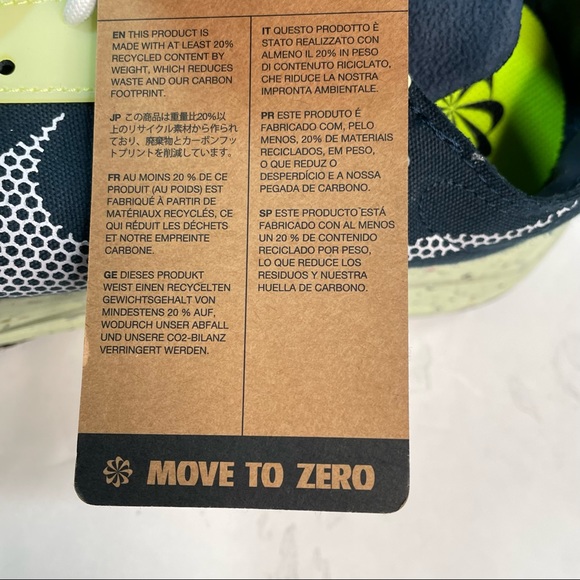 Nike Air Zoom Type Crater Mens Sz 10 Recycled Sneakers Lightweight Running Shoes - Picture 6 of 11